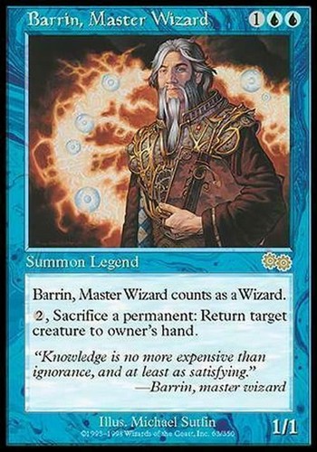 Barrin master wizard urza - master, urza's