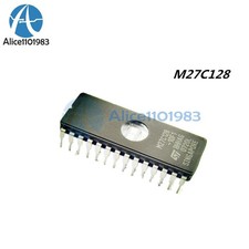 10PCS M27C128A-10F1 IC EPROM
