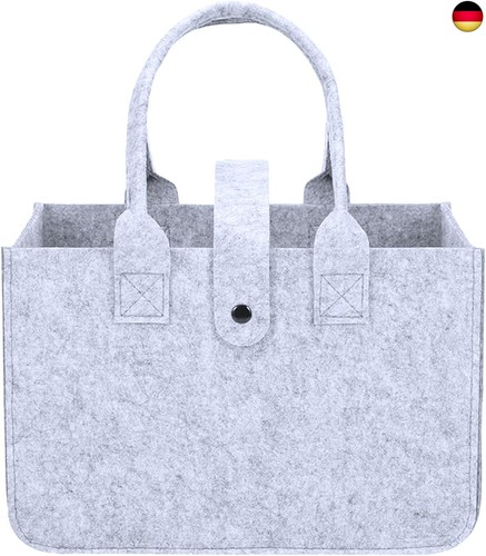 Filztasche einkaufskorb mit - filztasche,