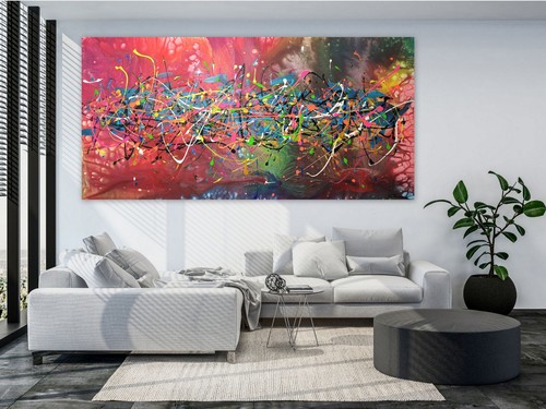 Weise xxl acryl bild - acryl, abstrakt