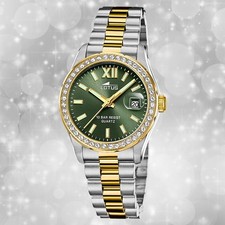 Armbanduhr Edelstahl silber