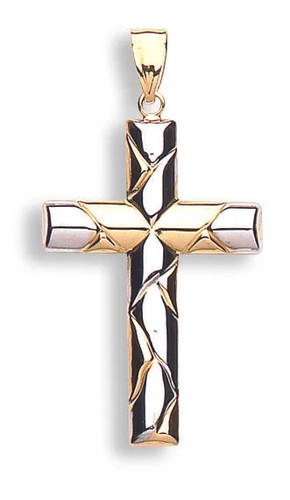 Kreuz anhänger gelb und - anhänger, kt