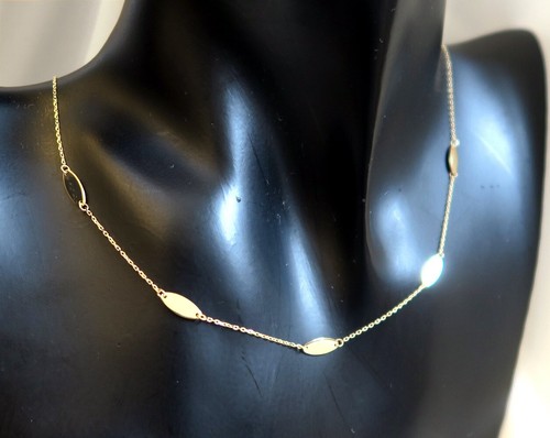 Echt gold feines collier - ,