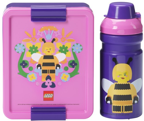 Lego trinkflasche brotdose - +,