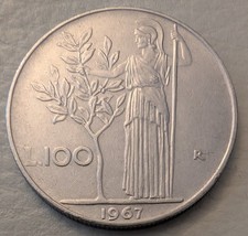 Italien 100 Lire 1967 –