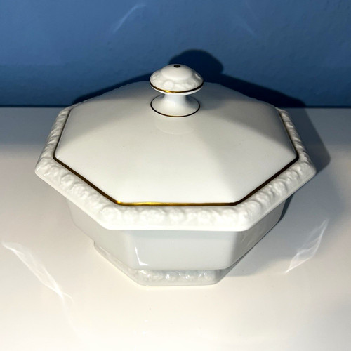 Rosenthal maria weiß - weiß, goldrand