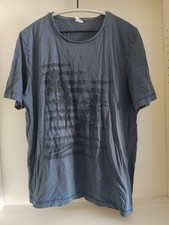 Blaues T-Shirt Enrico Mori