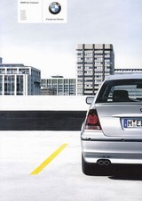 BMW 3er COMPACT E46 316 318 325 ti 318 320 td Prospekt Brochure 2004 U