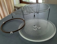 LG Mikrowellenteller Drehteller Glasteller,  Drehring, höher Rost niedriger Rost