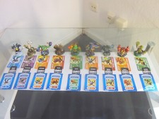 Skylanders Spyro Adventures Figuren-9 Figuren-Wie Neu-Mit Sammelkarten,Aufkleber