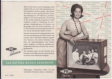 Prospekt RFT VEB RAFENA