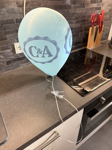 Balloon blau q18 - blau, luftballons