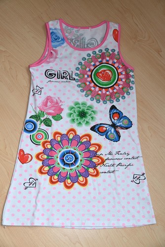 Farbenfrohes kleid 122 128 - farbenfrohes, gr.