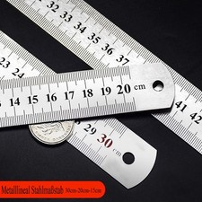 Metalllineal Stahlmaßstab