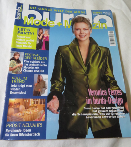 Burda mode magazin - mode, 1/2001