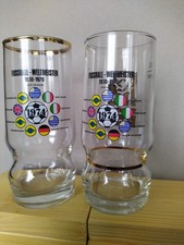 2 x diff. Glas 14 cm *