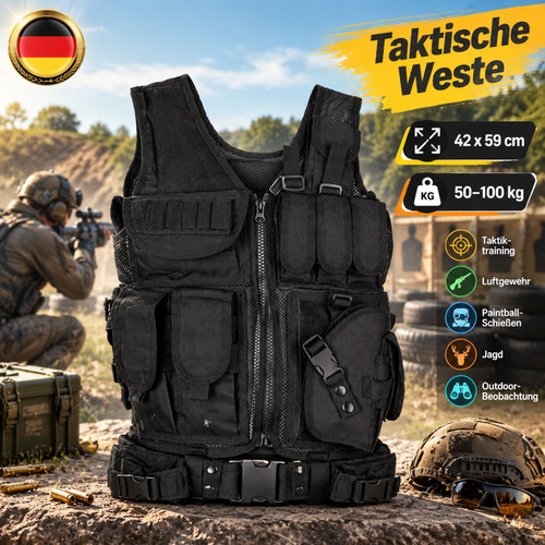 Einsatzweste taktische west - taktische,