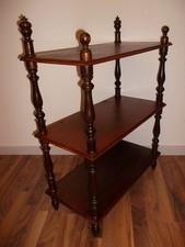  Regal Bücherregal Gründerzeit um 1880  Antik Nussbaum Etagere TOP