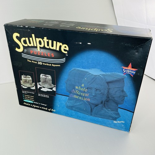 Skulptur puzzle beatles - puzzle, 3d