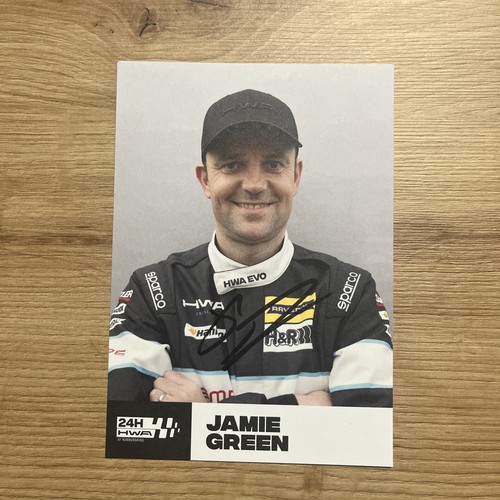Jamie green autogramm - jamie,