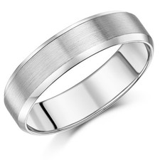 Palladium Ehering matt und
