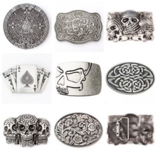 GÜRTELSCHNALLE METAL SKULL