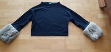 Überwurf Poncho PULLOVER  Benetton Schwarz M