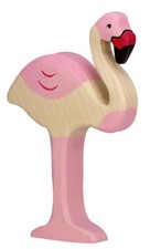 Holztiger 80180 Flamingo 12 cm