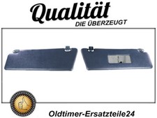 Neue Blaue Sonnenblenden Sonnenblende blau für Mercedes W124 / W201