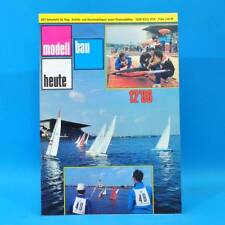 Modellbau heute 12/1986 GST DDR Flugmodell Schiffsmodell SPAD Fesselflug Fram