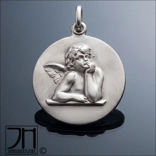 Jugendstil silber anhänger - silber,