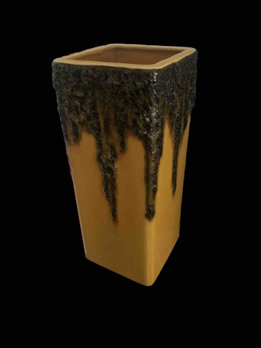 Vase mit lavaglasur - mit,