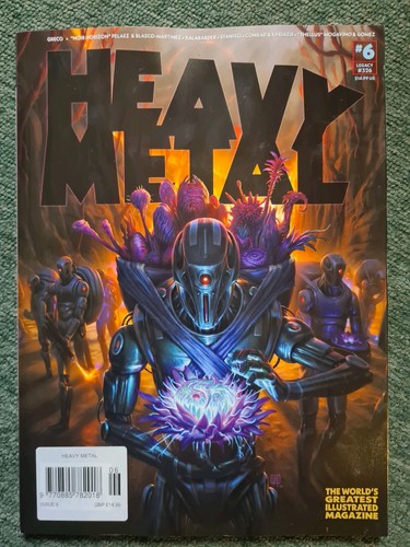 Heavy metal magazine comic - heavy, magazine/comic
