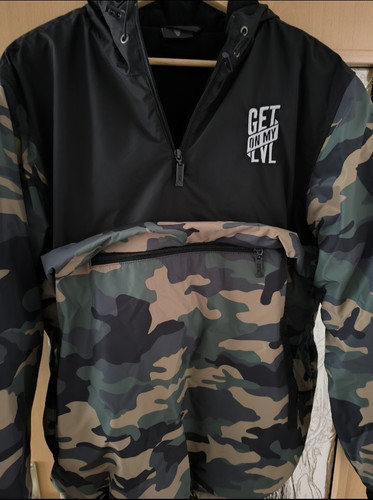 Montana black windbreaker - montana,