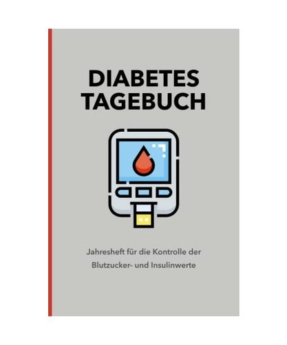Diabetes tagebuch jahresheft - tagebuch,