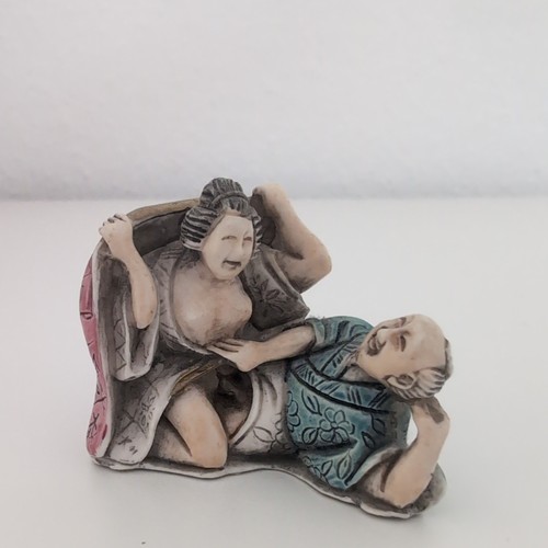 Shunga netsuke dekorative - shunga,