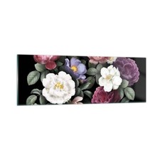 Wandbilder 90x30cm Glasbild