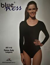 618 Damen Body Langarm Tanz