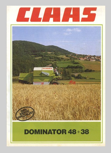 Claas dominator 38 - claas,