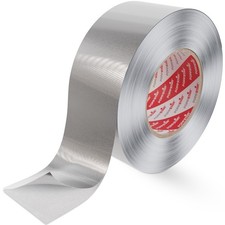Poppstar Aluminium-Klebeband hitzebeständig (50m x 48mm) Dampfsperr-Klebeband