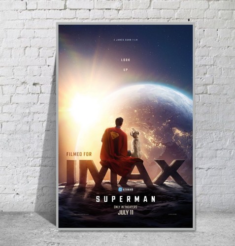 Superman film poster - superman,
