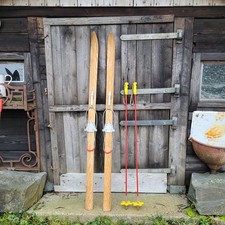 Original alte Holzski Ski L