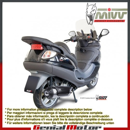 Komplette auspuffanlage mivv - komplette,