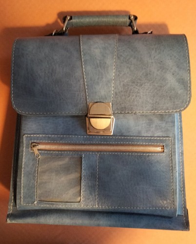 Schulranzen vintage kunstleder - vintage,