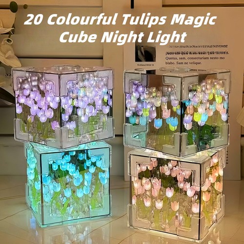 Tulips diy mirror flower - 20,