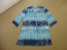 Madeleine blaue Tunika Gr.38 neu 