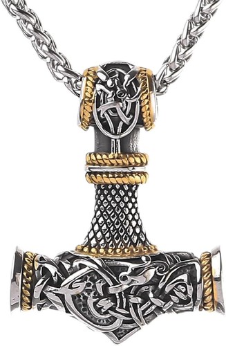 Thor hammer anhänger wikinger - hammer,