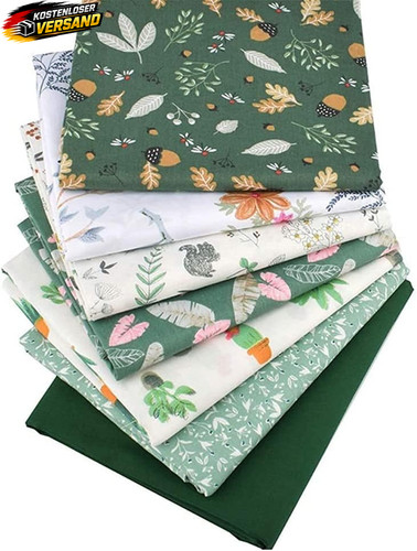 Patchwork stoffe set - set, 7