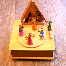 Spieluhr Erzgebirge ohne