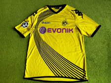 Trikot Shirt Jersey Borussia Dortmund BVB Kappa 2011 2012 CL Double Leitner Gr.L